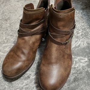 Maurices brown bootie